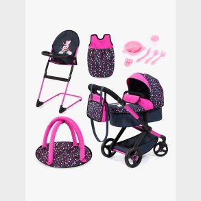 Bayer Design Combi Dukkevogn Xeo Delux S�t, Dark Blue