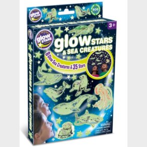 Brainstorm | Glow - Havdyr + stjerner, 43 dele