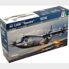 Italeri - Ac-130h Spectre Fly Byggest - 1:72 - 1310