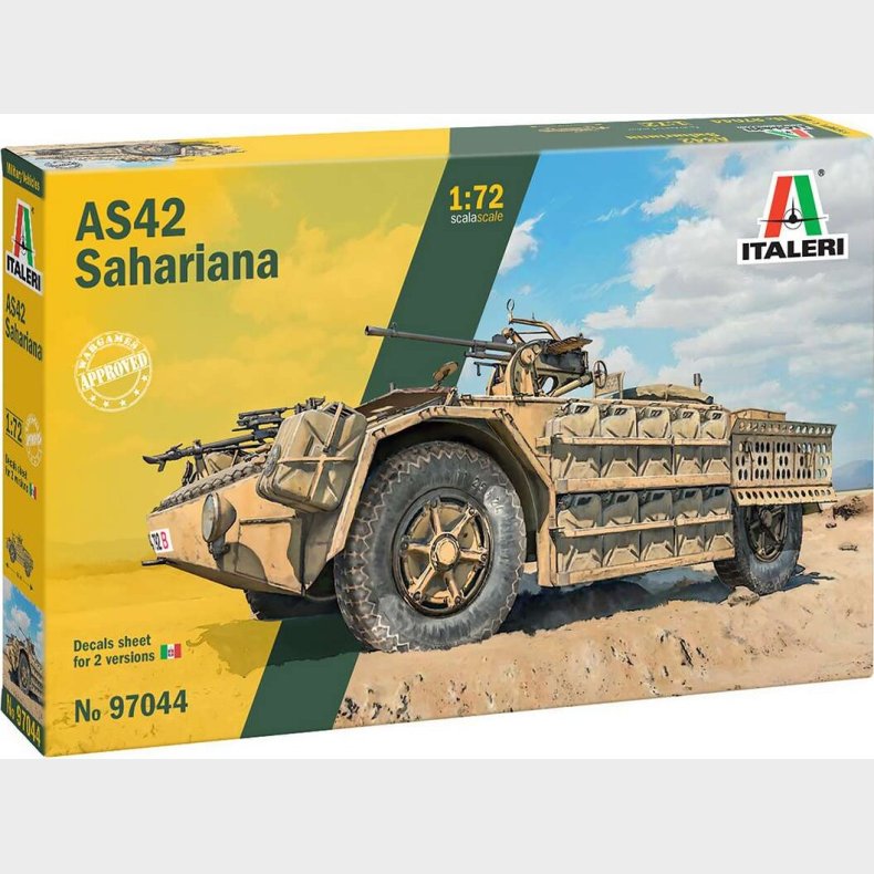 Italeri - As42 Sahariana Byggest - 1:72 - 97044
