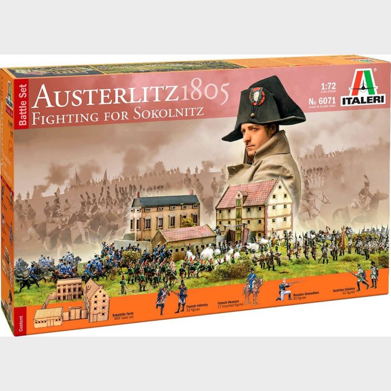 Italeri - Austerlitz 1805 - Fighting For Sokolnitz - 1:72 - 6071