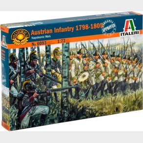 Italeri 6093 - Austrian Infantry 1798-1805 Male Og Bygges�t - 1:72
