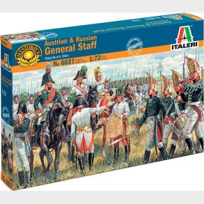 Italeri 6037 - Austrian & Russian General Staff Bygges�t - 1:72