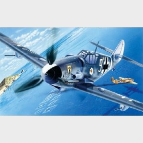 Italeri - Messerschmitt Bf-109 Fly Bygges�t - 1:72 - 063