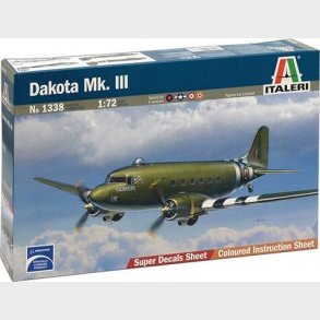 Italeri - Dakota Mk Iii Fly Byggest - 1:72 - 1338