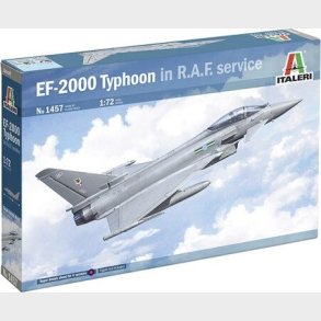 Italeri - Ef-2000 Typhoon Modelfly Byggest - 1:72 - 1457