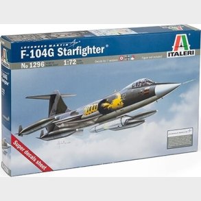 Italeri - F-104 G Starfighter Model Fly Byggest - 1:72 - 1296