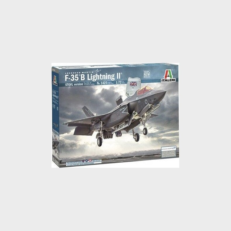 Italeri - F-35b Lightning Ii Fly Bygges�t - 1:72 - 1425