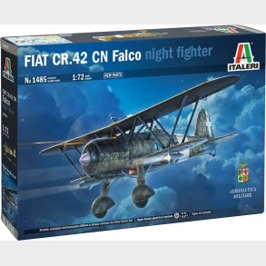 Italeri - Fiat Cr.42 Cn Falco Night Fighter Byggest - 1:72 - 1485