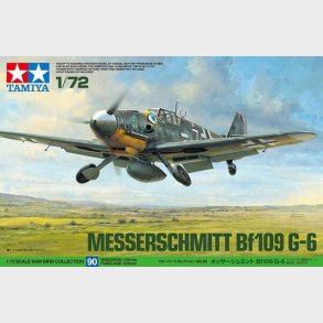 Tamiya - Messerschmitt Bf 109 G-6 Fly Bygges�t - 1:72 - 60790