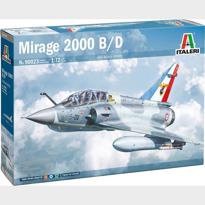 1:72 Mirage 2000 D - 90023 - Italeri