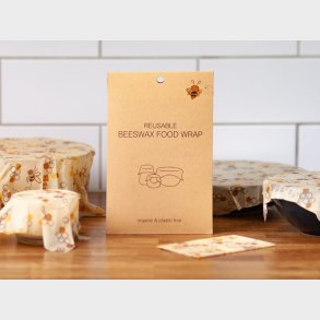 Beeswax Food Wrap Bivoks Papir 5-pak