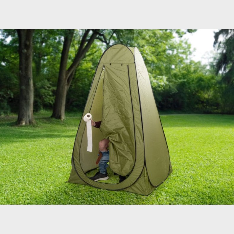 Campingtoilet med Pop-op-telt - Outlust