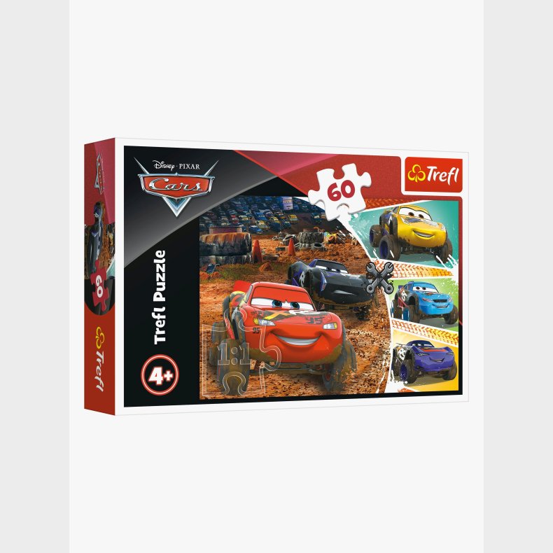 Trefl Cars 3 Puslespil 60 Brikker