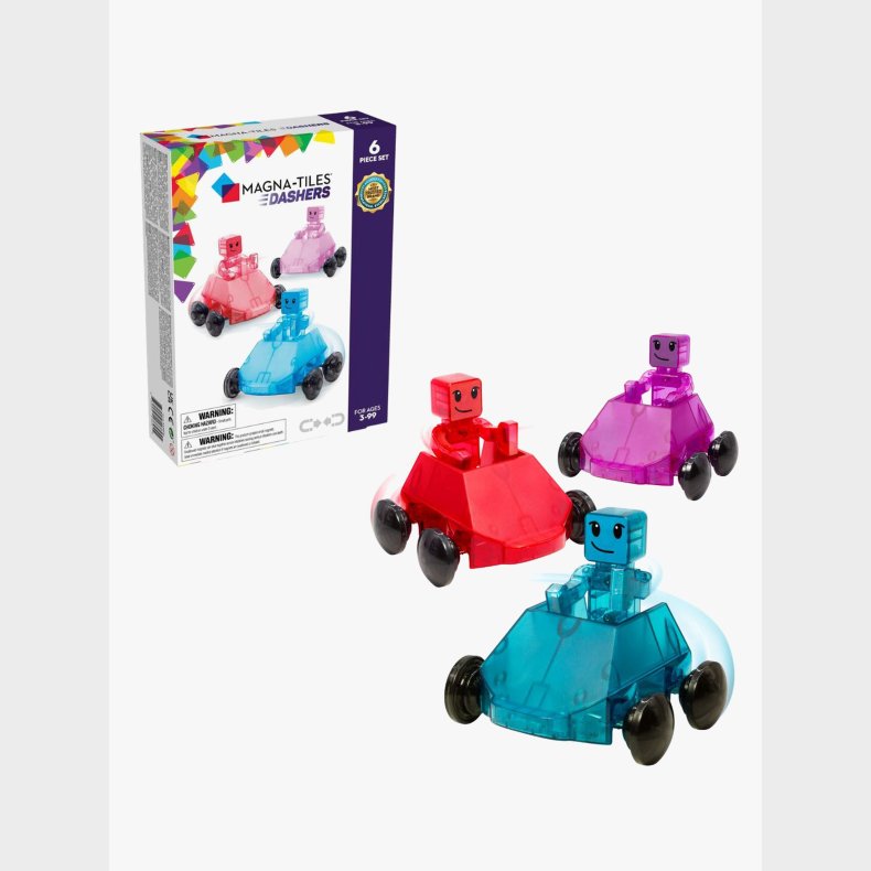 MAGNA-TILES Dashers Bygges�t 6 Dele