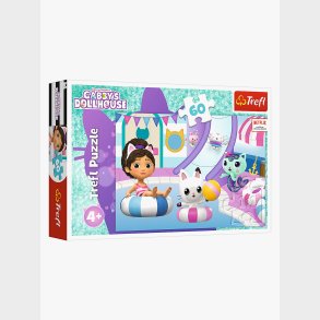 Trefl Gabbys Dollhouse At The Pool Puslespil 60 Brikker
