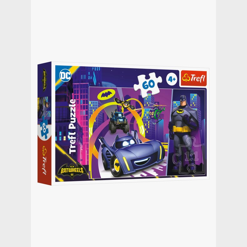 Trefl Batman Puslespil 60 Brikker