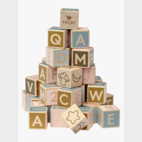 Micki Bogstavsklodser 36 Stk.