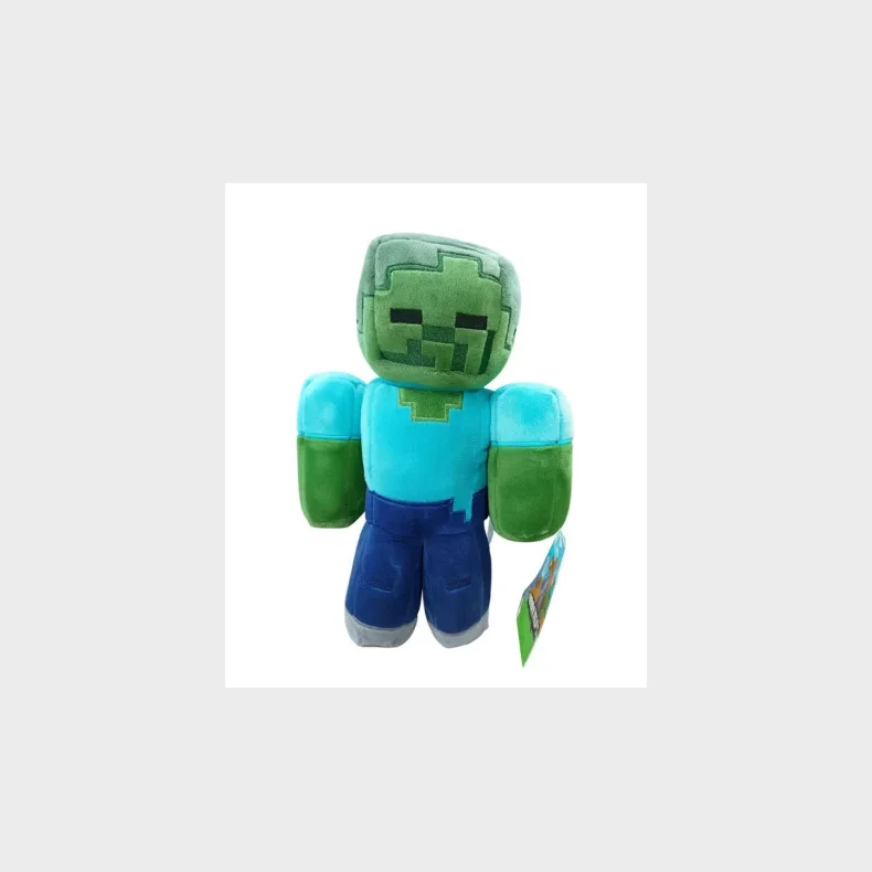Minecraft Zombie bamse - 30 cm