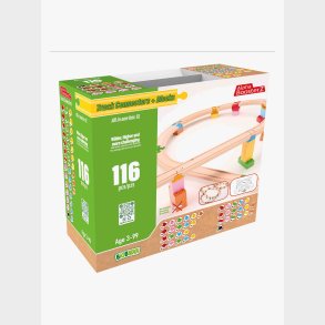 Alpha BoosterZ Track Connectors All In One Block Box XL Bygges�t 116 Dele