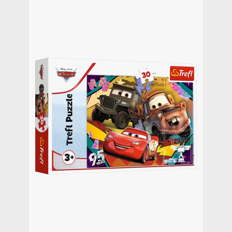 Trefl Cars 3 Puslespil 30 Brikker