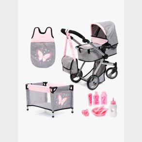 Bayer Design Dukkevogn Mega Set Milano