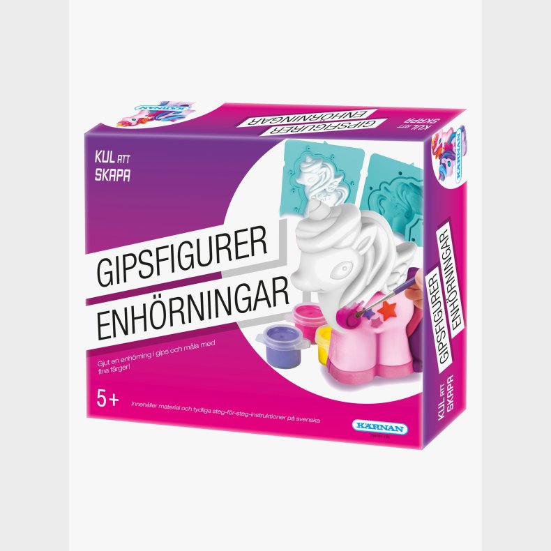 K�rnan Gipsfigurer Enhj�rning