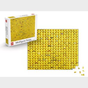 Lego Minifigure Faces Puslespil 1000 brikker