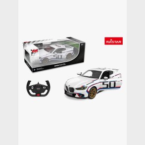 Rastar BMW 3.0 CSL Fjernstyret Bil 1:14, Hvid