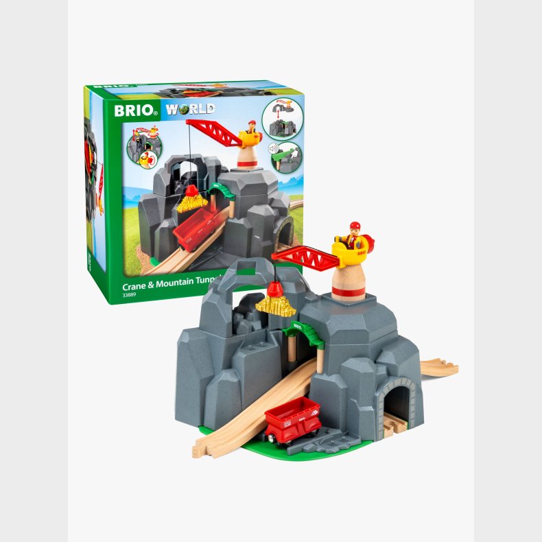 BRIO 33889 Kran &  Tunnel