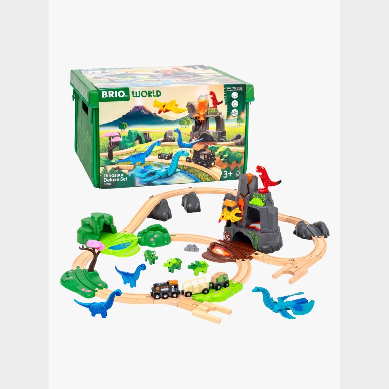 BRIO World 36104 Deluxe-s�t med Dinosaurer