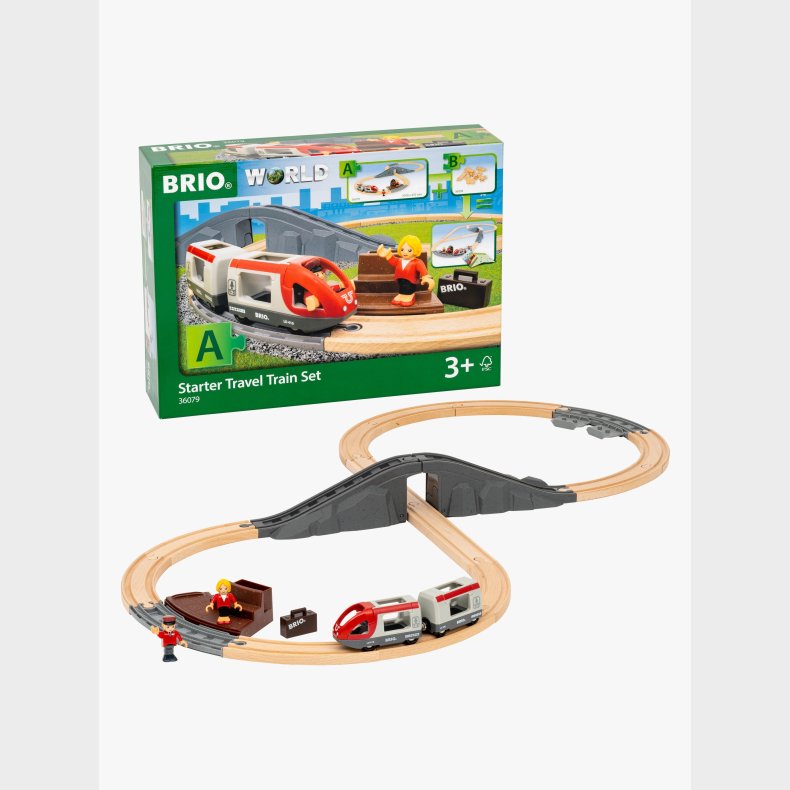 BRIO World 36079 Starts�t Med Passagertog