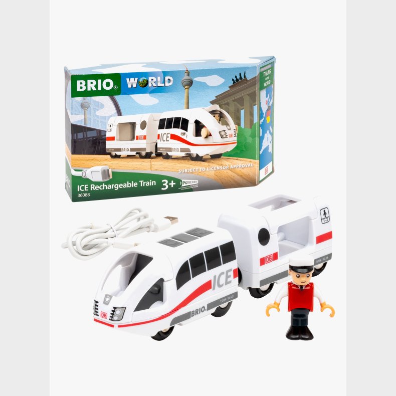 BRIO 36088 World ICE Genopladeligt Tog (Trains of the world)