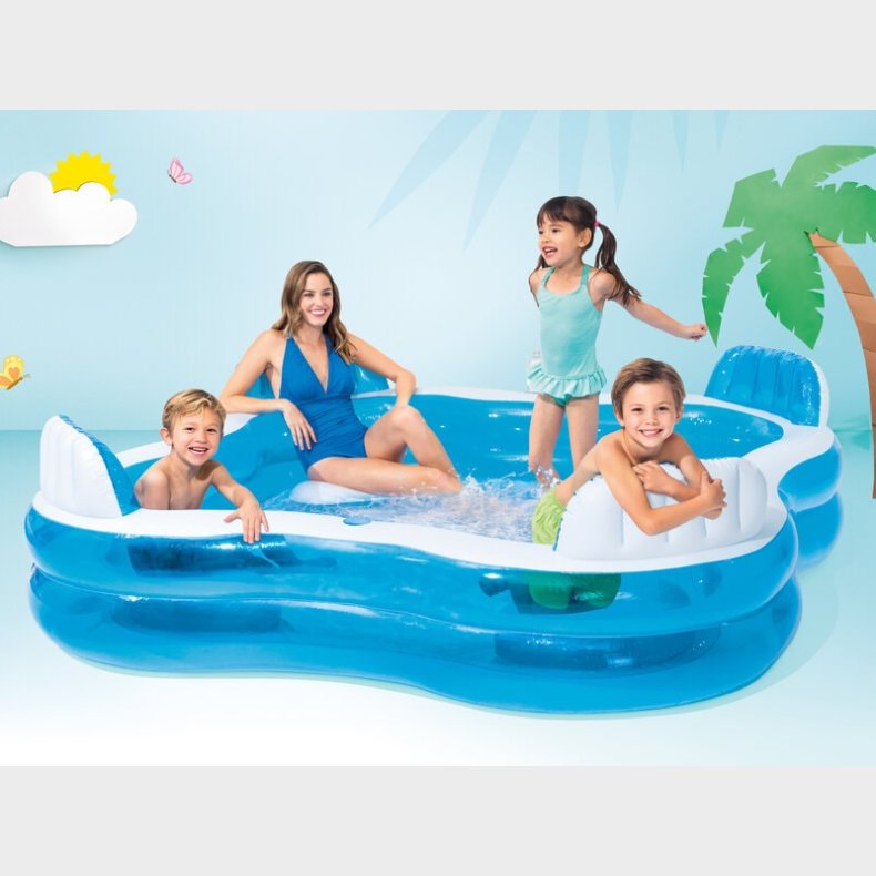 Family Lounge Oppustelig Pool - Intex
