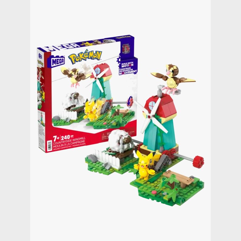Mega Pok�mon Bygges�t Vindm�lle, 240 dele