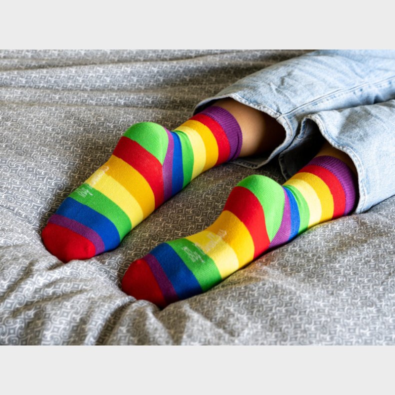 Regnbue-str�mper 3-pak