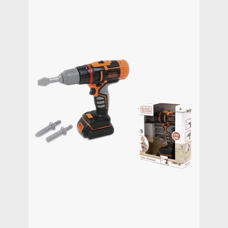 Smoby Black+Decker Elektronisk Skruetr�kker