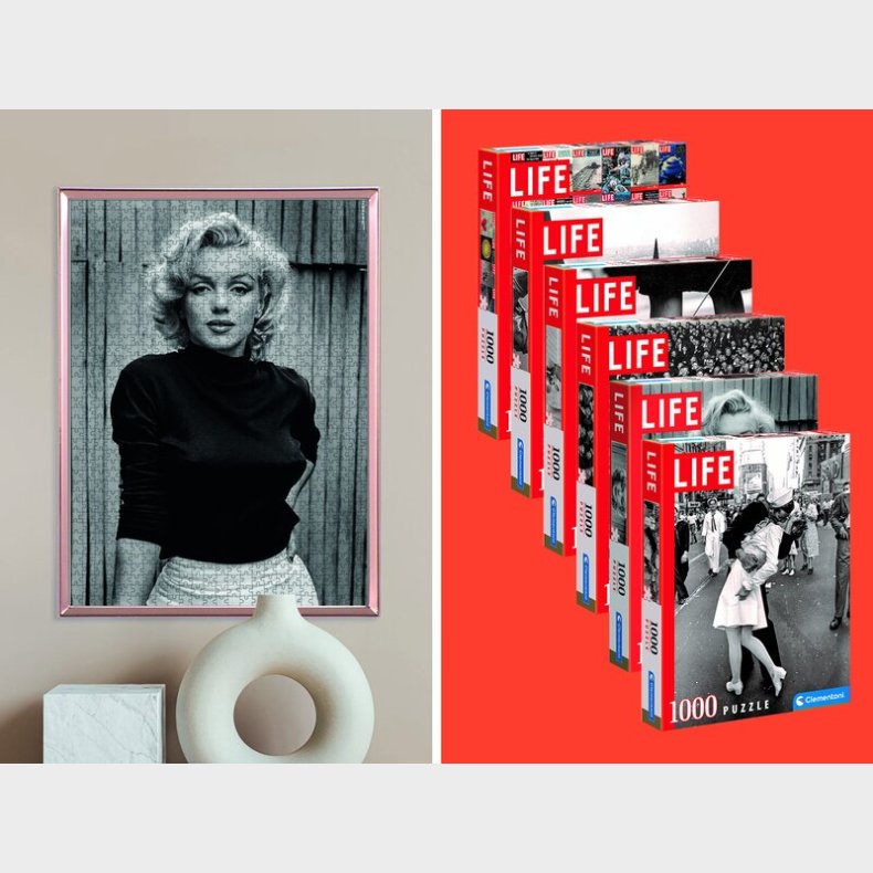 Clementoni LIFE 1000-brikkers Puslespil