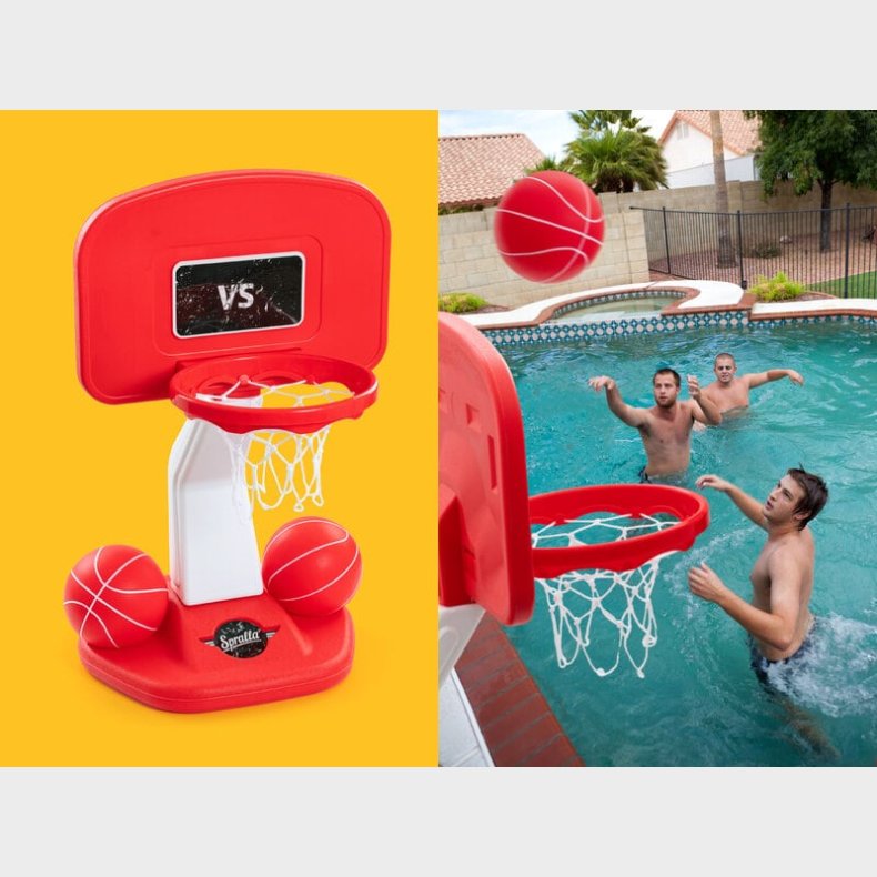 Basketspil til Poolen - Spralla