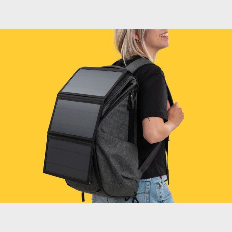 Foldbar Solcelleoplader 21W - Vooni