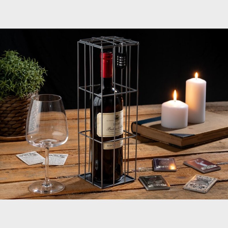 Escape Room-spil til Vinflaske