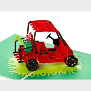 Pop Up-kort - Golferen