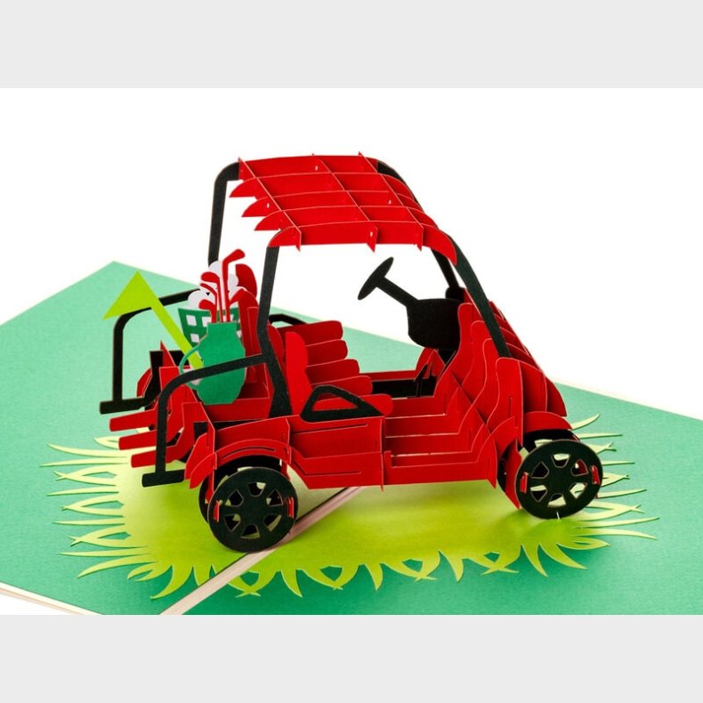 Pop Up-kort - Golferen