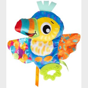 PlayGro Crinkle Blankie Tamika Toucan Aktivitetslegetj