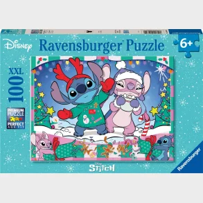 Ravensburger Disney Stitch Christmas Puslespil 100 Brikker