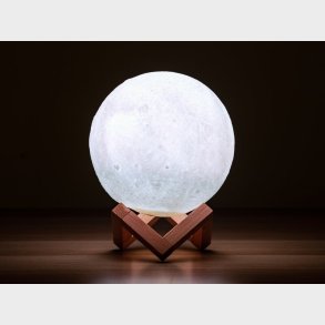 3D-mnelampe - 15 cm - 16 Farver - Spralla