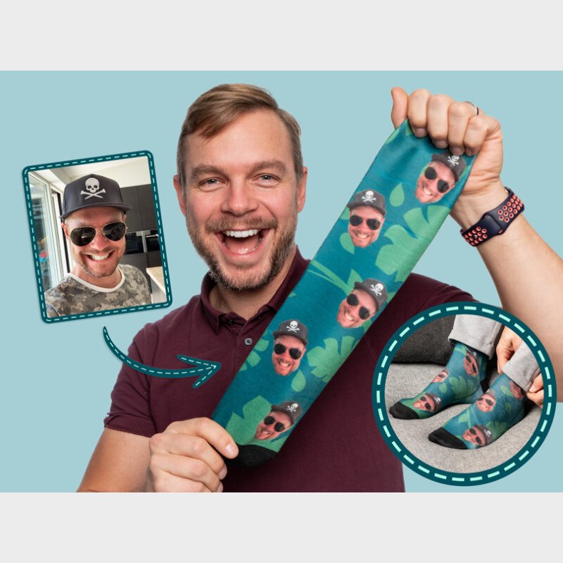Personlige Str�mper med Billede
