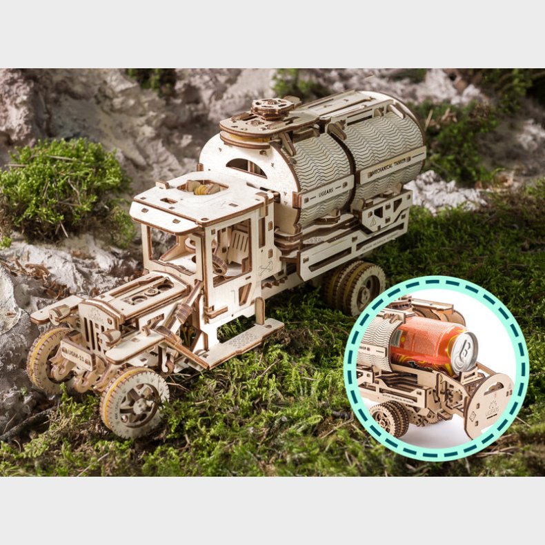 Ugears 3D-puslespil i Tr - Tankbil