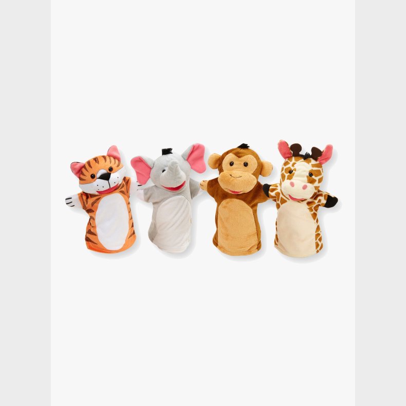 Melissa &  Doug H�nddukker Zoo, 4 st