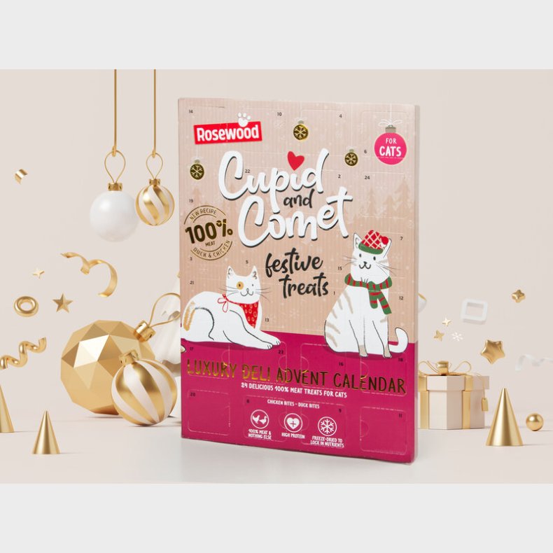 Cupid & Comet Luxury Kattekalender